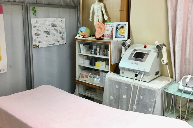 ビューティケア嶋田のサロン内